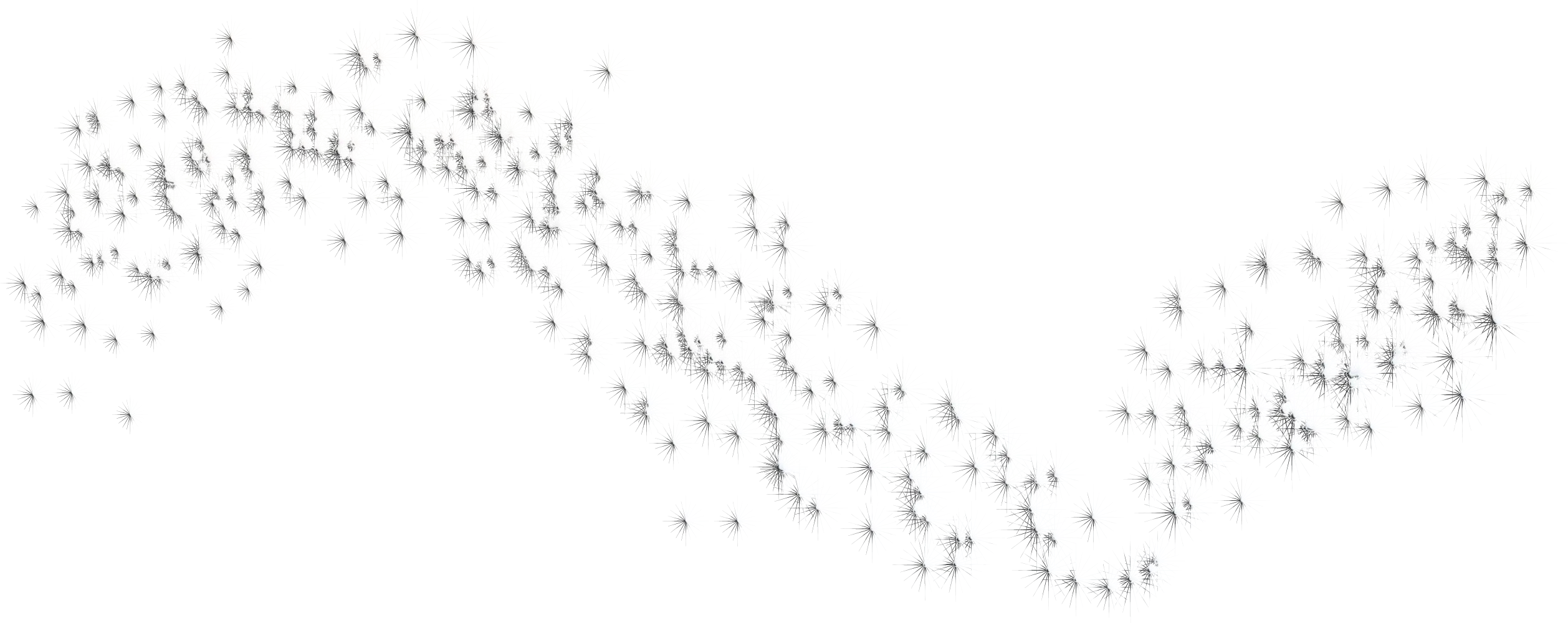 Flock of Birds in Flight Formation