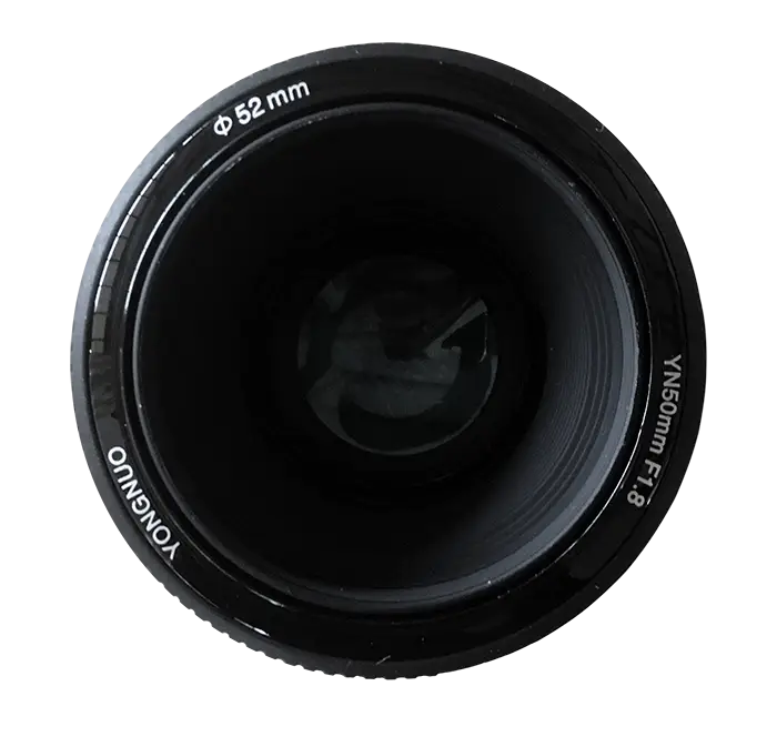 Black Camera Lens for Photography