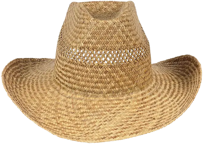 Classic Straw Cowboy Hat for a Western Look