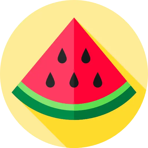 Bright Watermelon Slice Illustration