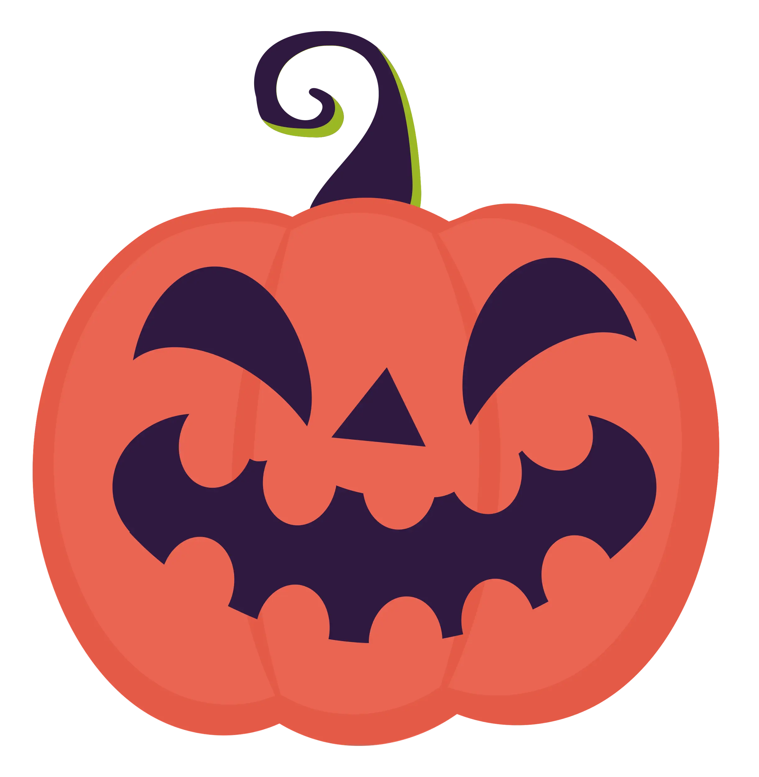 Grinning Jack-O&#039;-Lantern Design
