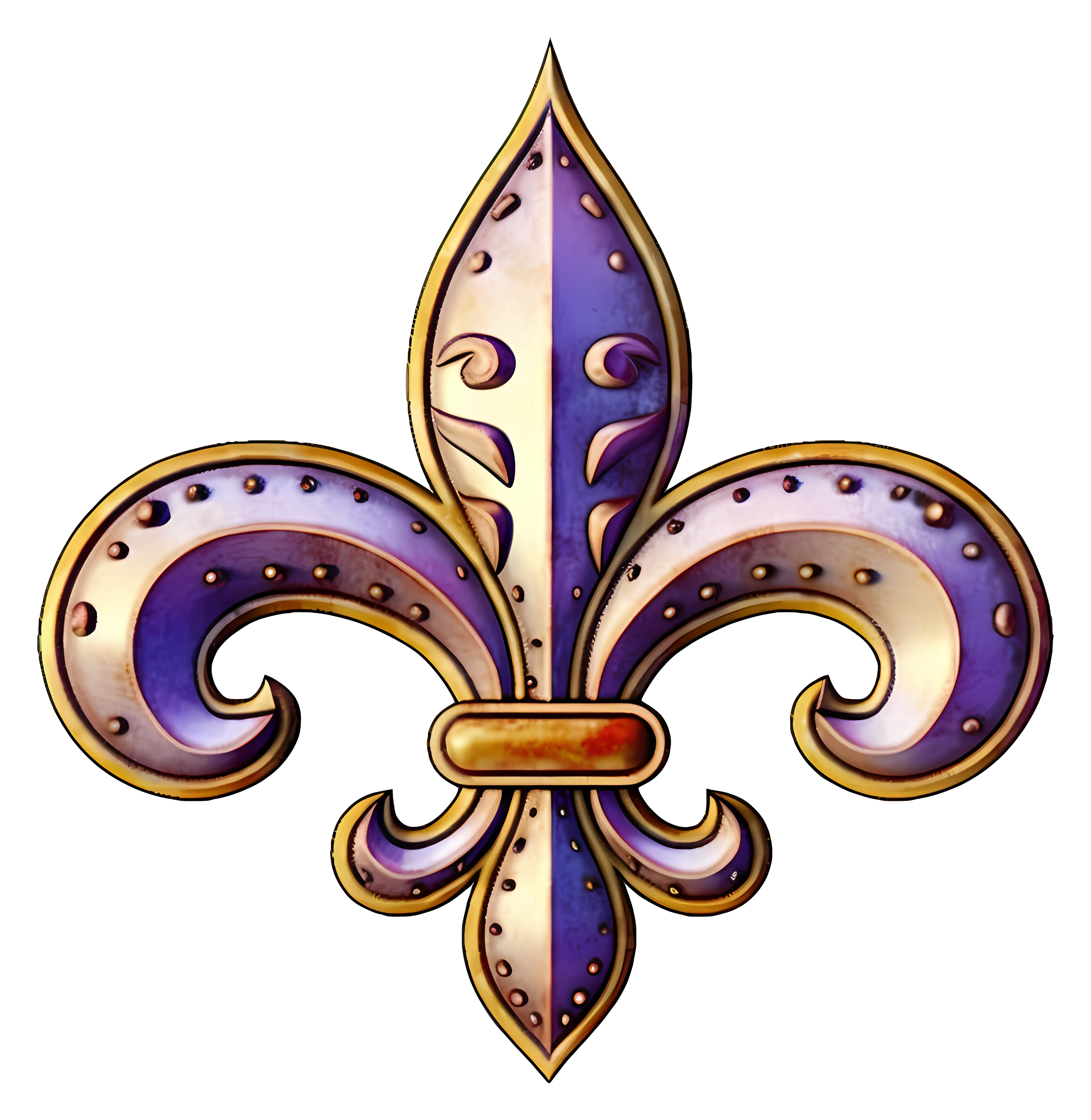 Decorative Fleur-de-lis Symbol