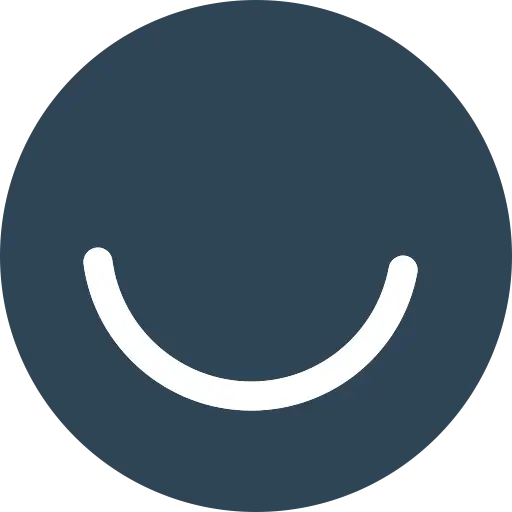 Minimalistic Smiley Logo Design