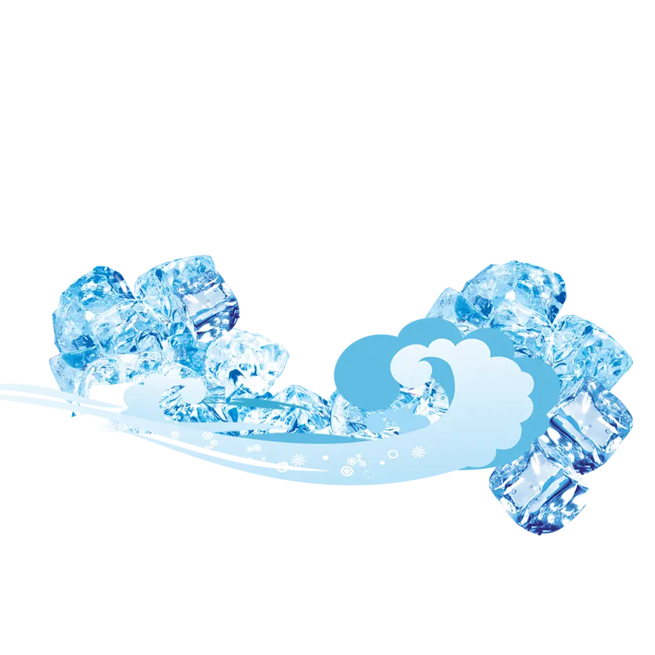 Ice Cubes with Wave