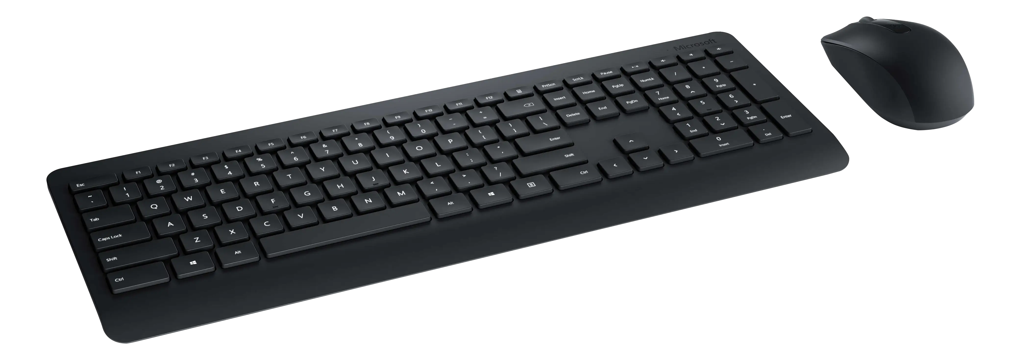 Black Keyboard and Mouse Set