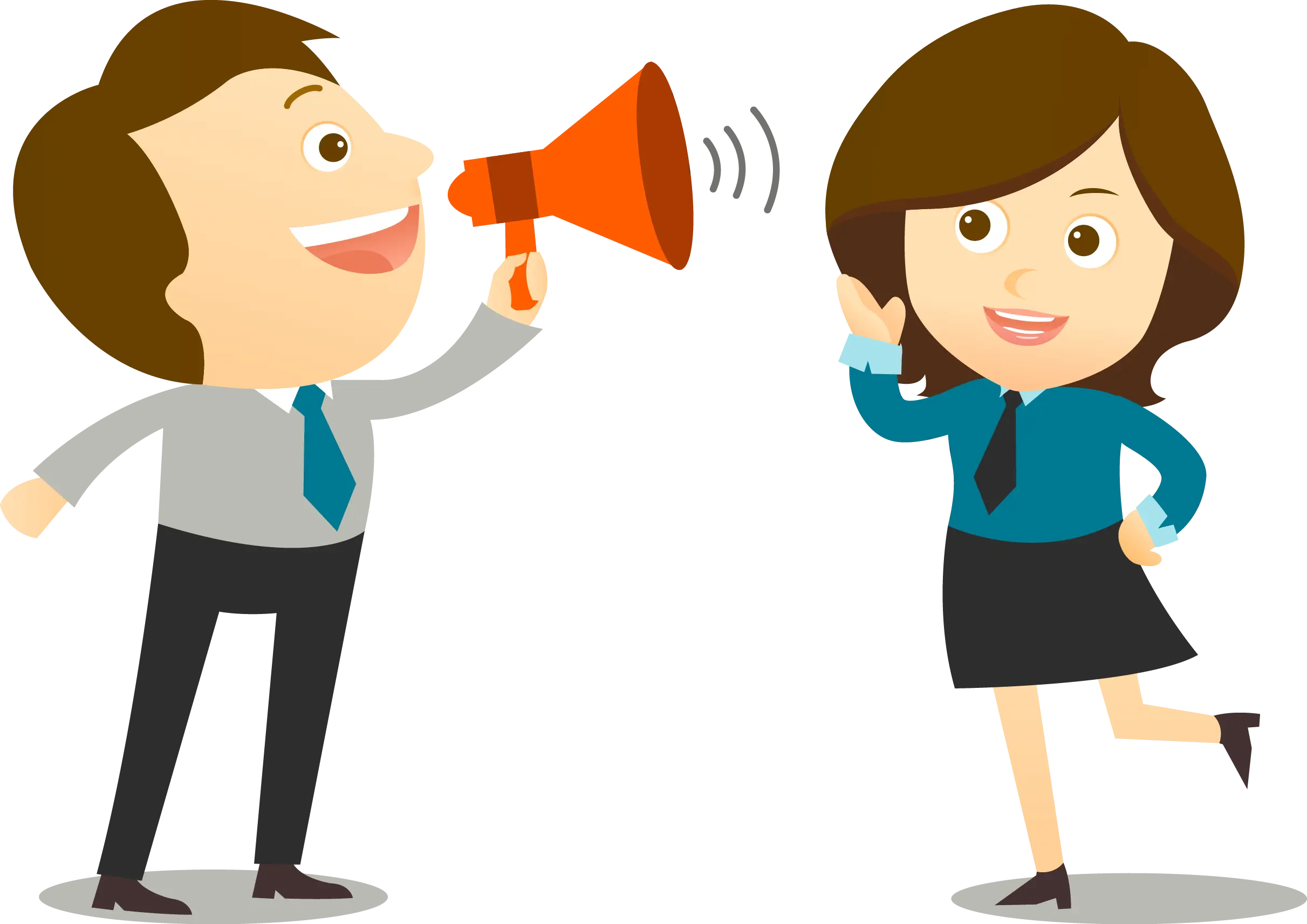 Business Communication with Megaphone