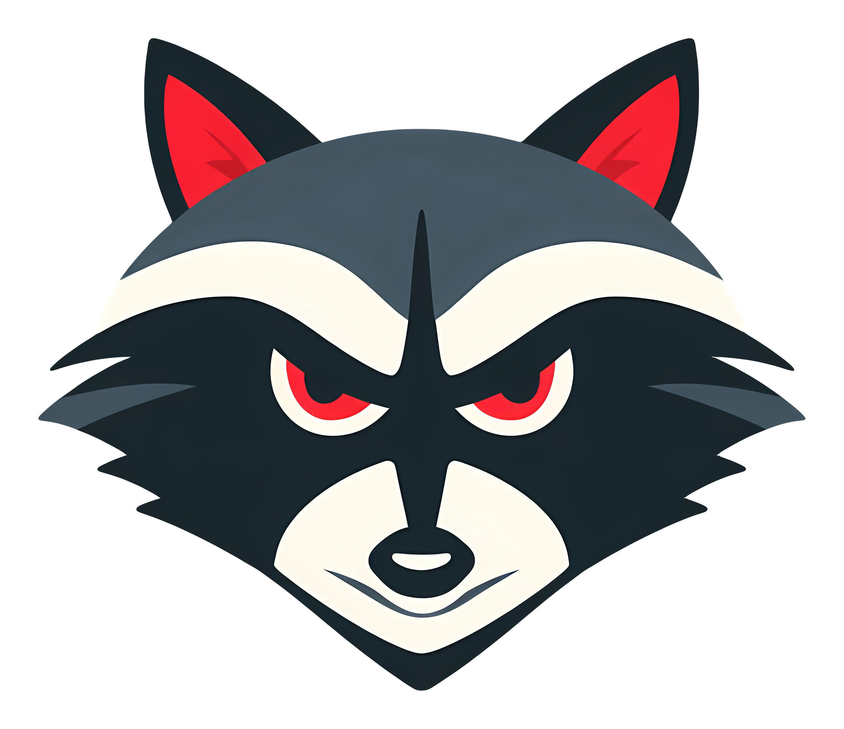 Raccoon Face Logo