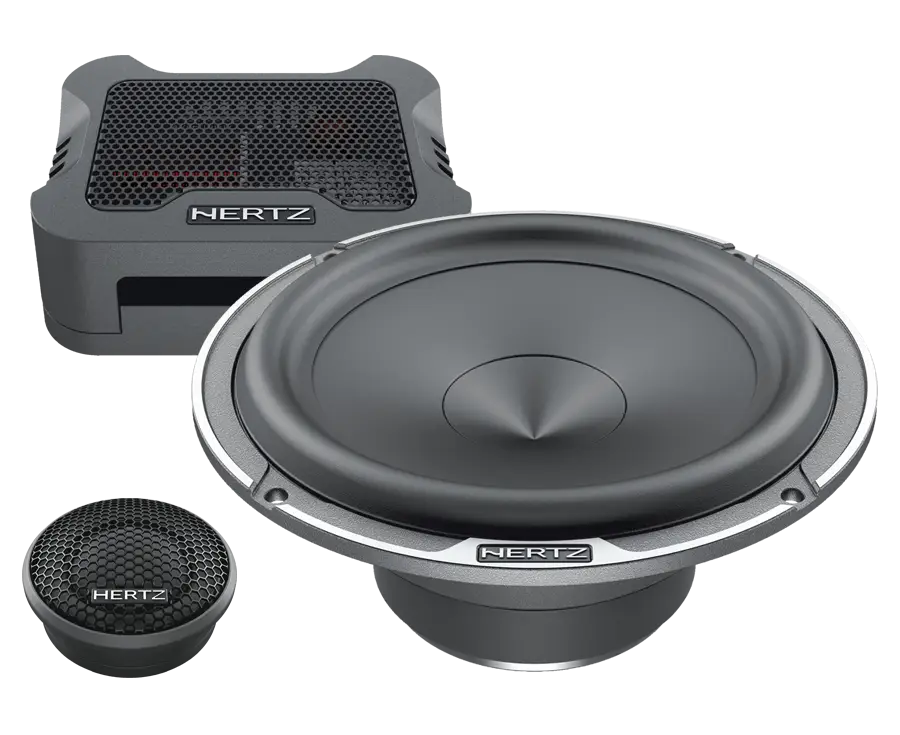 Car Audio System with Subwoofer and Amplifier