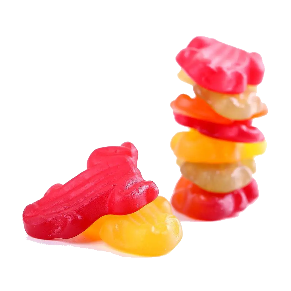 Colorful Gummy Bears Stack