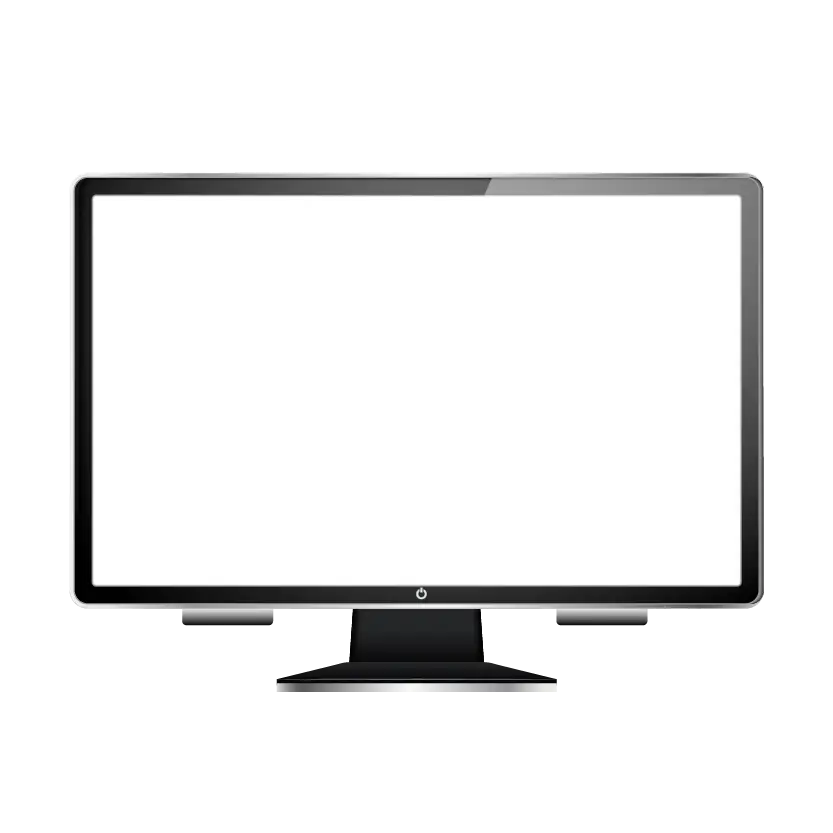 Modern Flat Screen Monitor