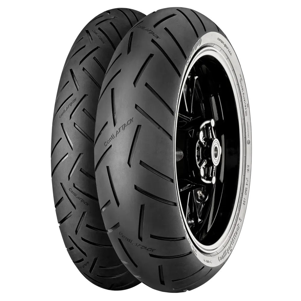 Motorcycle Tires with Unique Tread