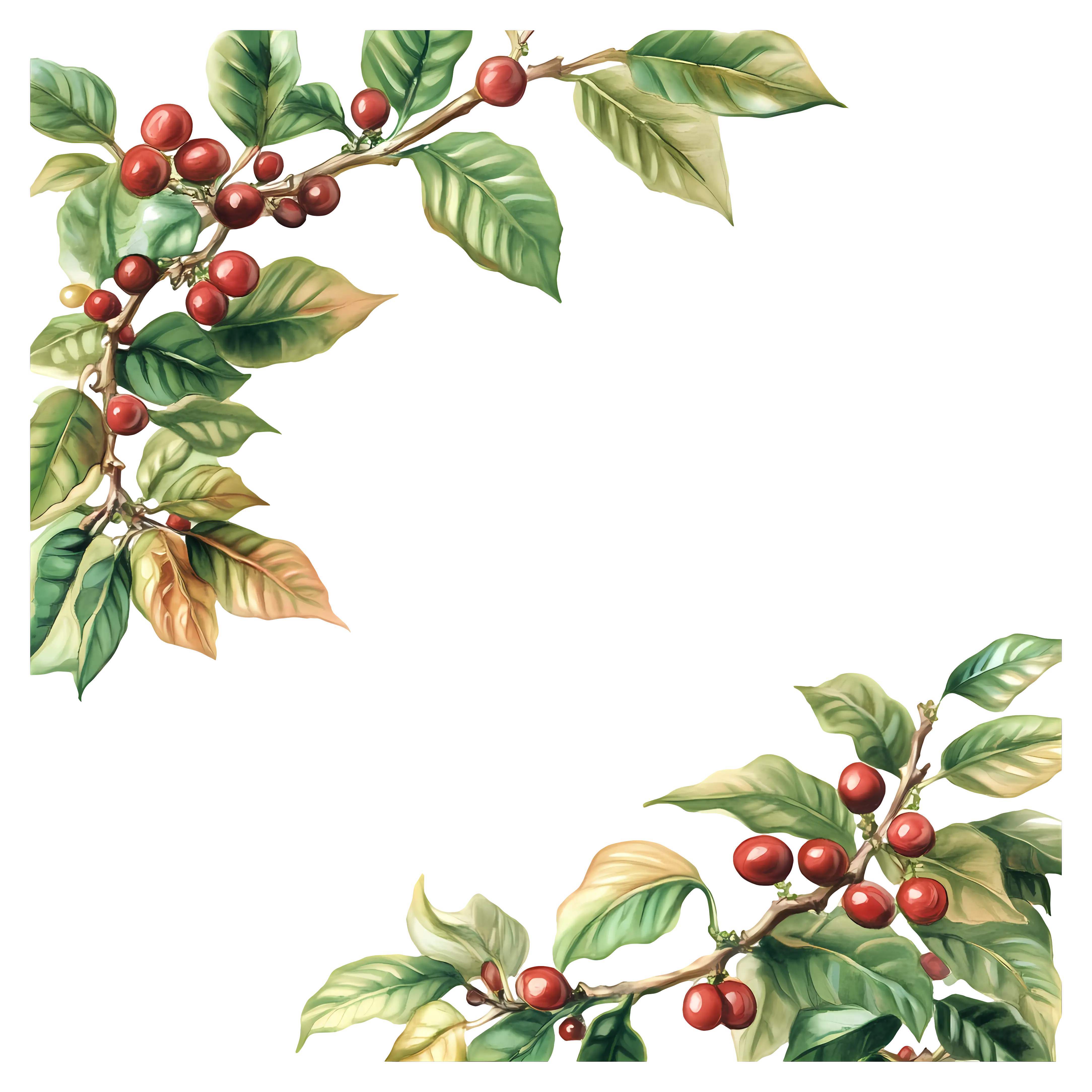 Coffee Plant Branches