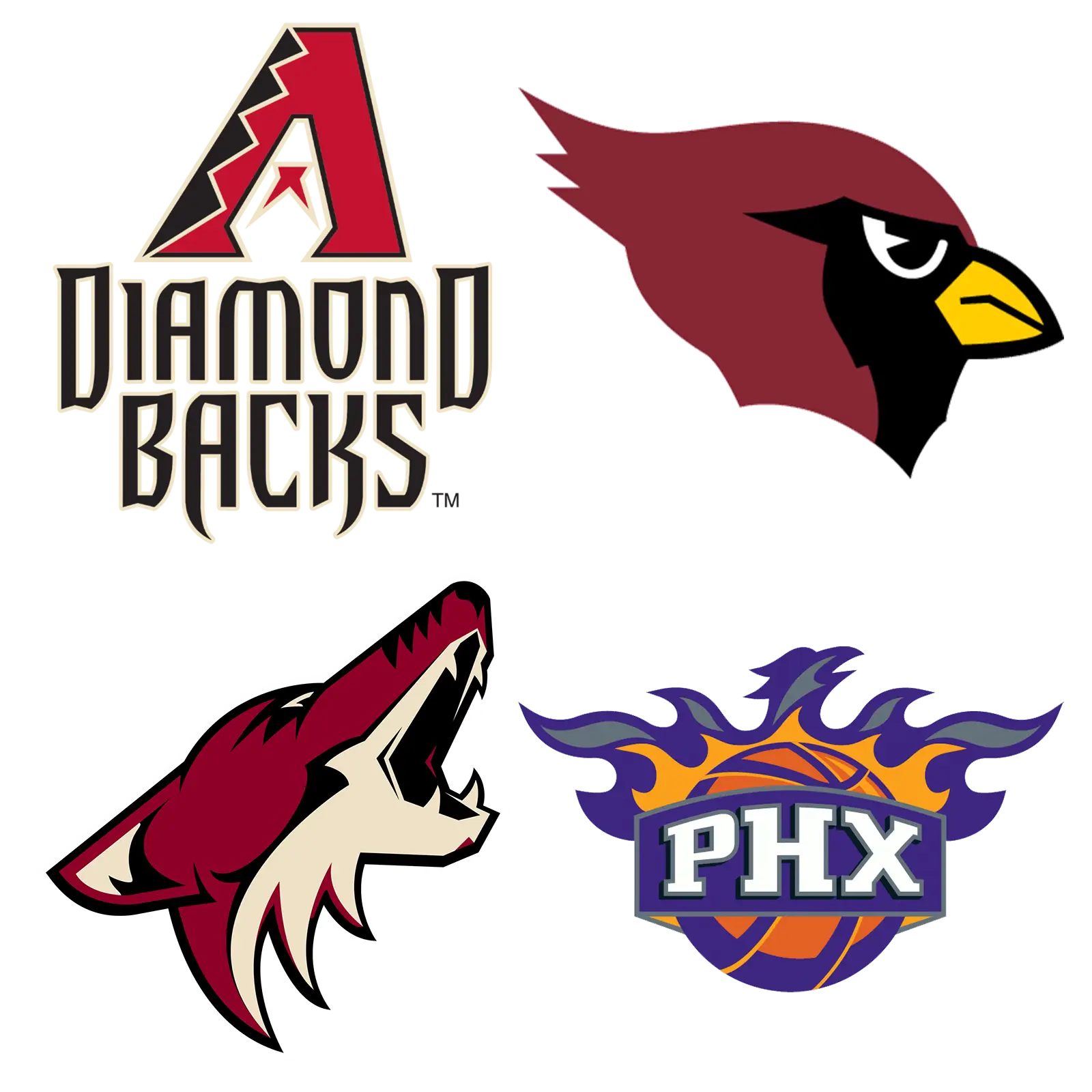 Arizona Sports Team Logos