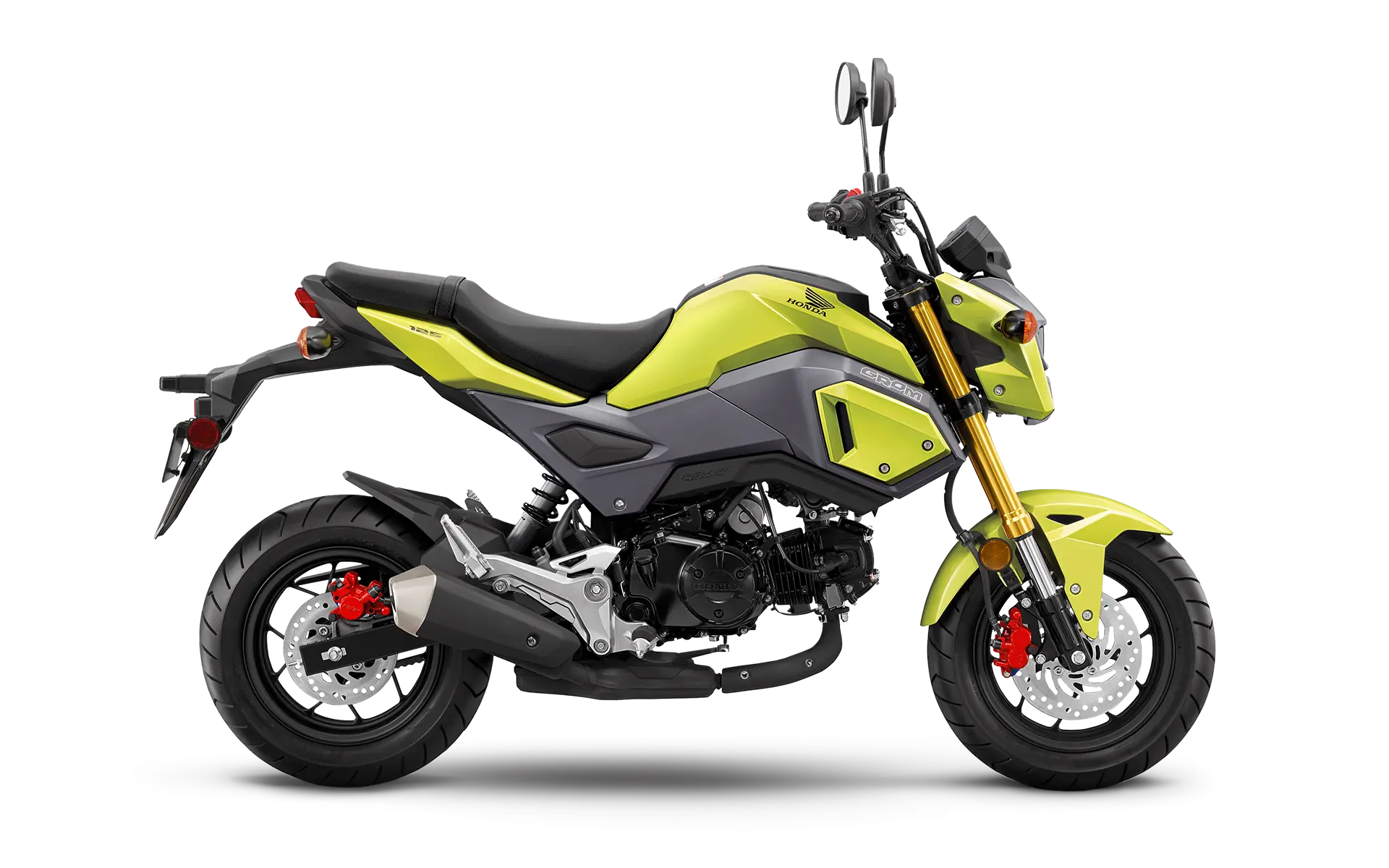 Yellow Mini Motorcycle for Urban Commuting