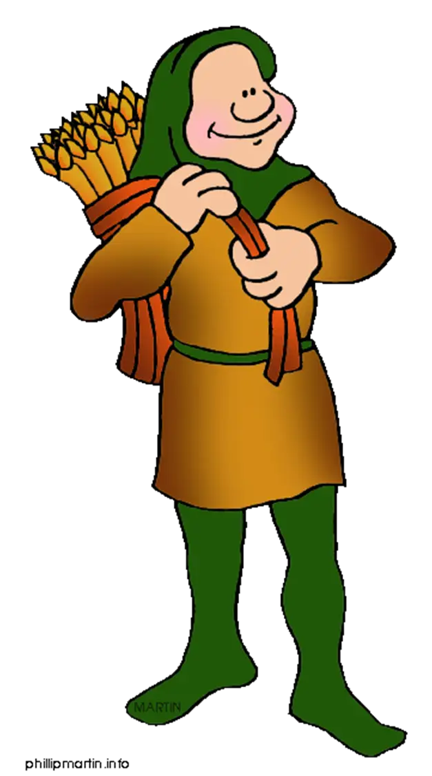 Cartoon Archer Character