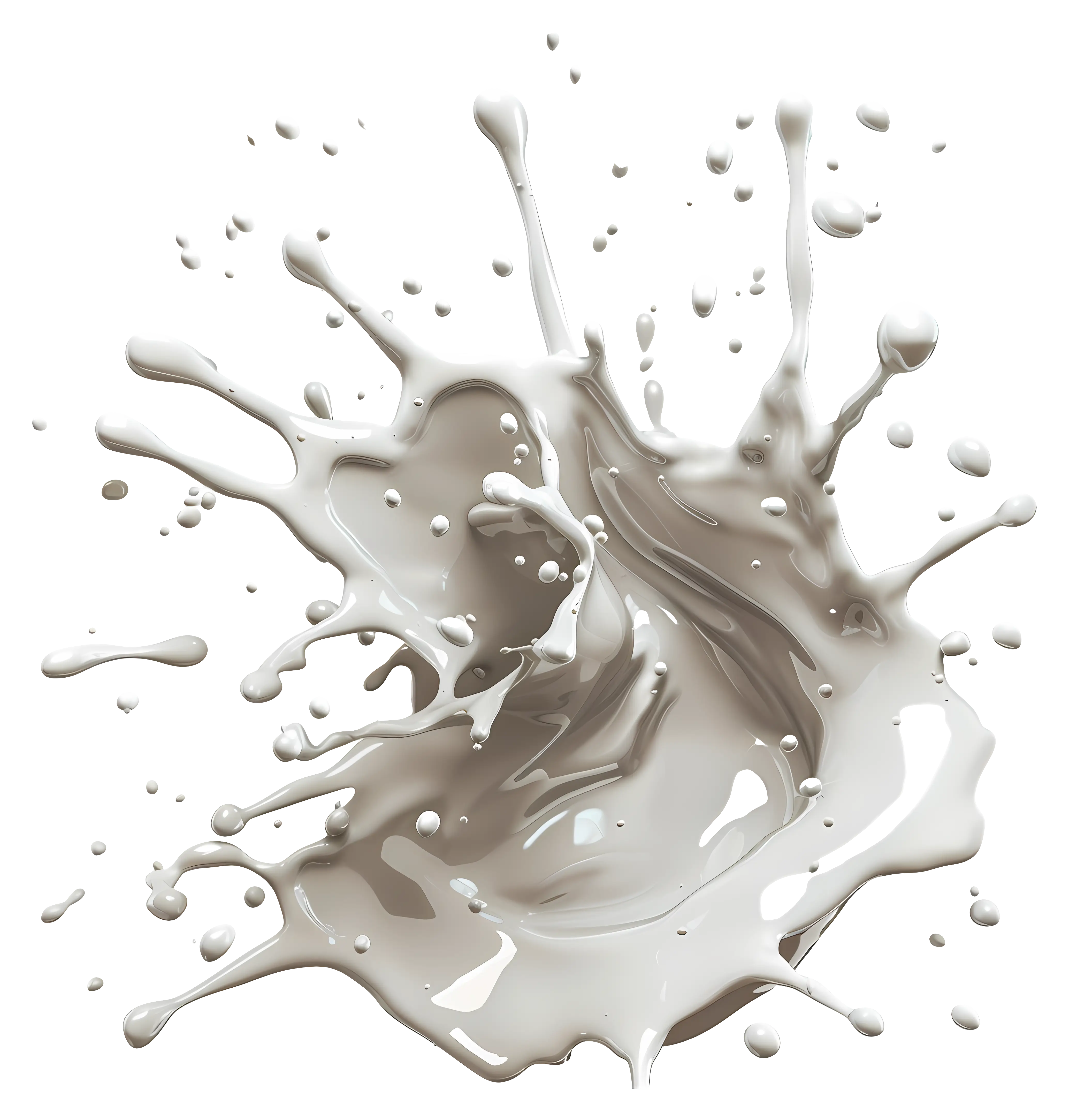 Dynamic Milk Splash