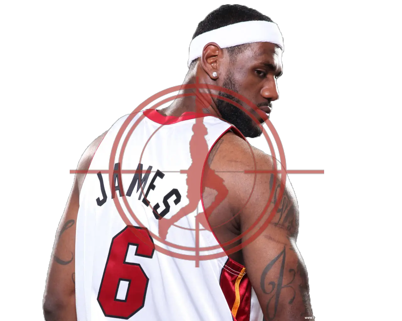 Basketball Player from Back