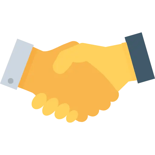 Handshake Emoji Representing Collaboration