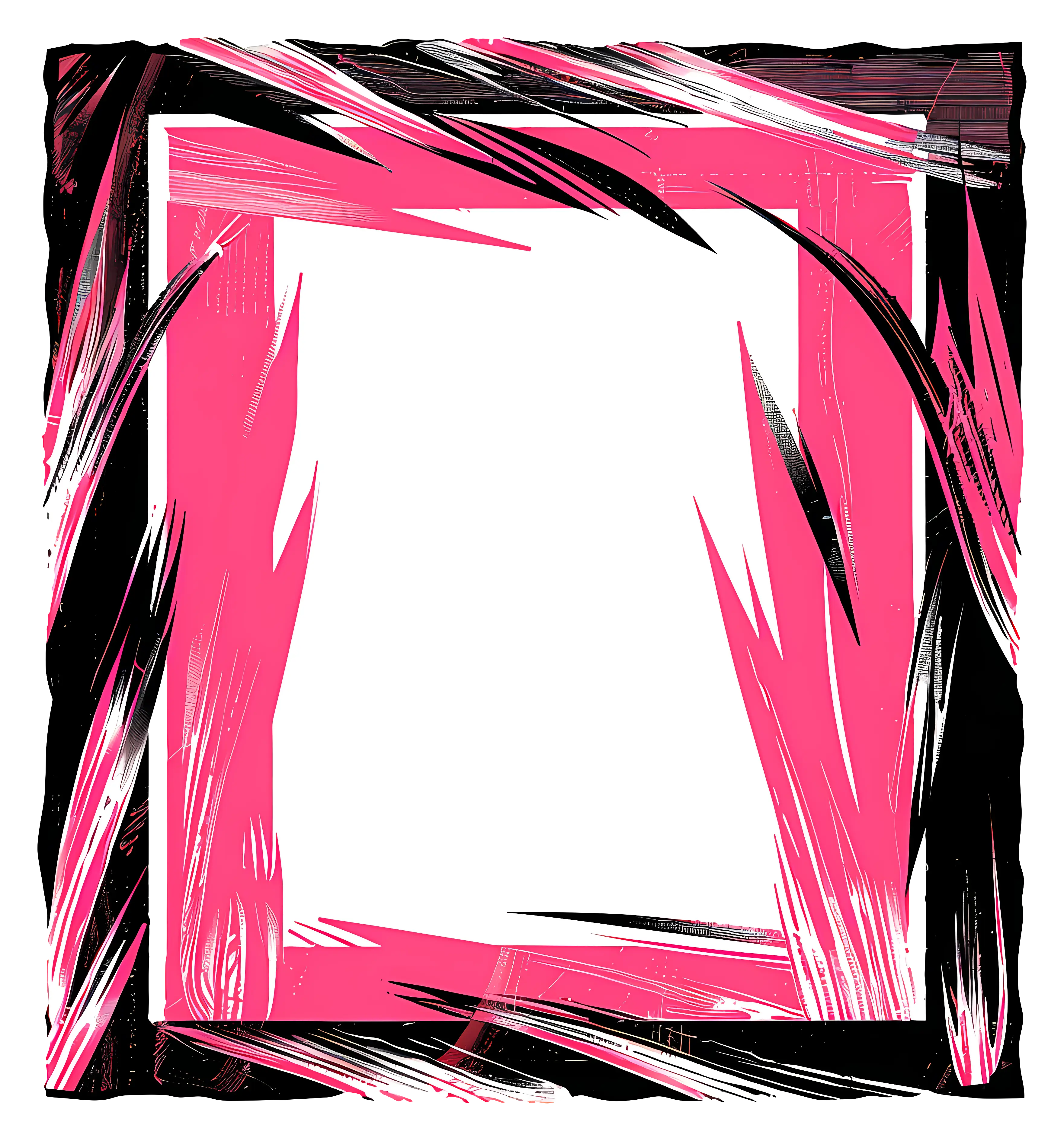Abstract Pink Frame