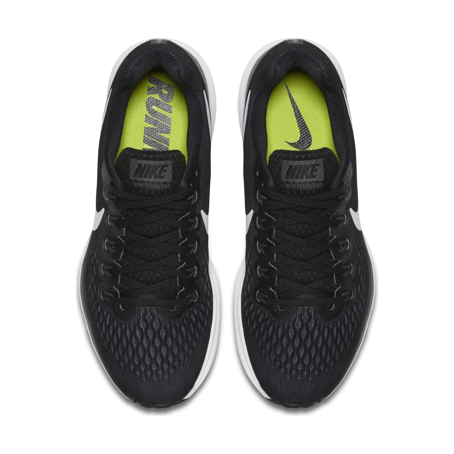 Black Nike Running Shoes Design