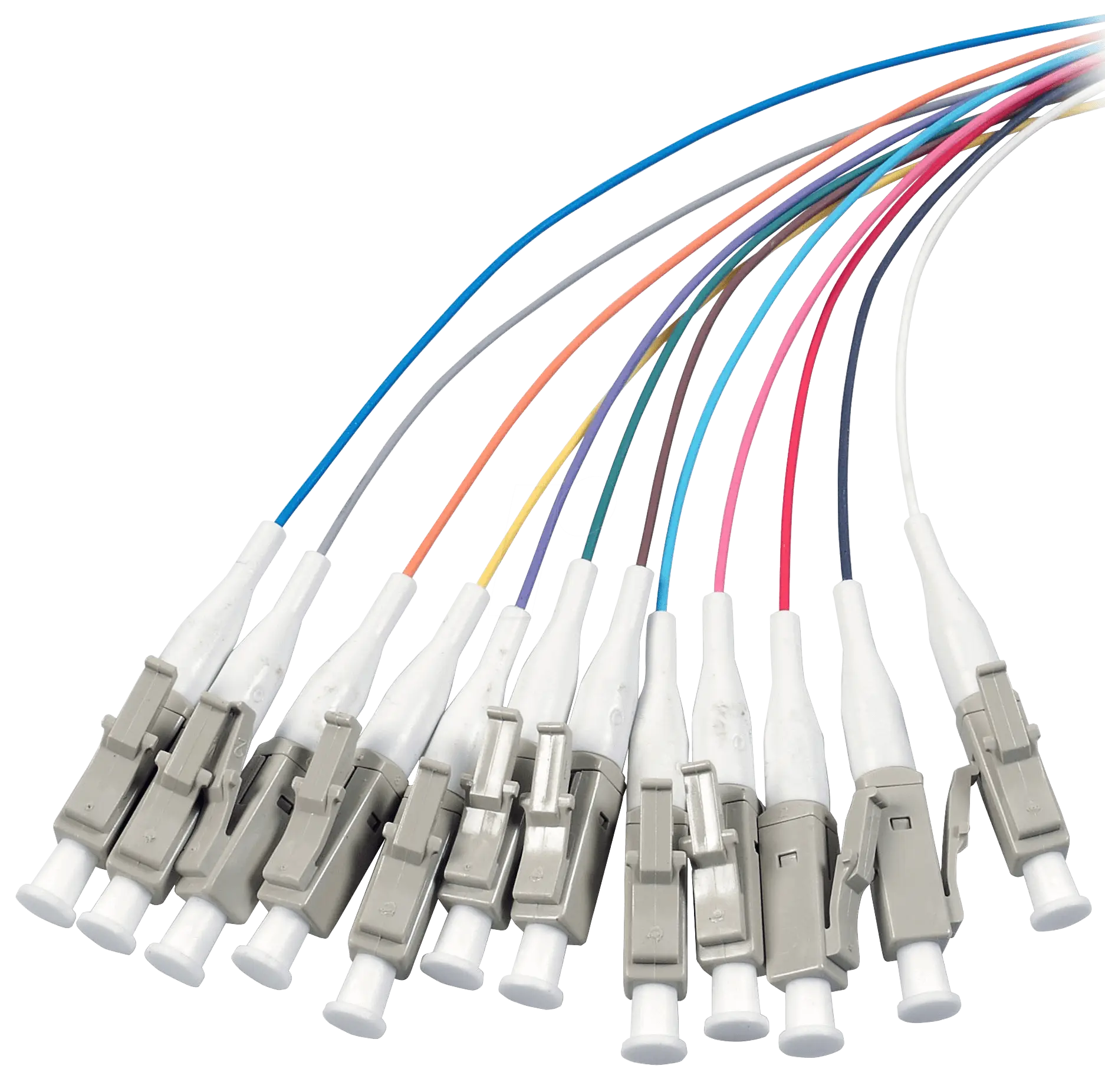 Colorful Fiber Optic Cables