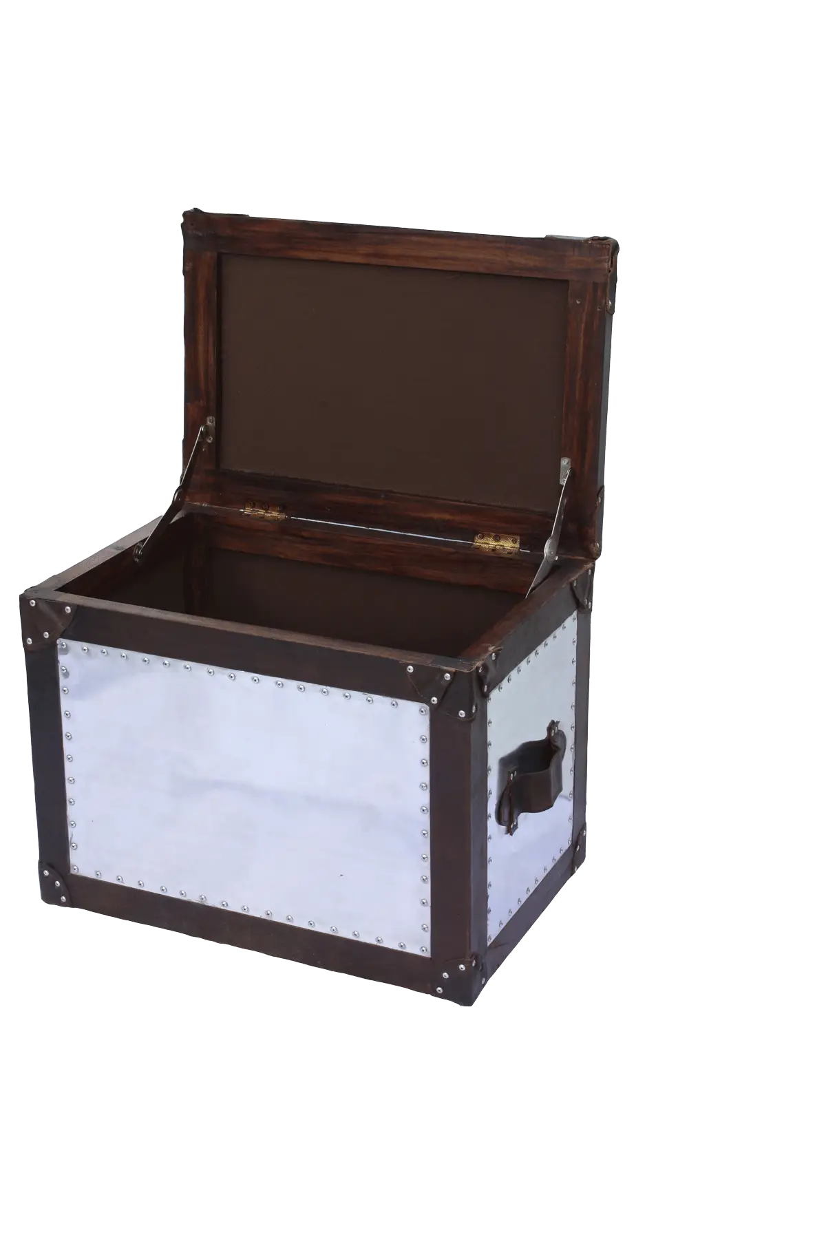 Metal and Wood Chest
