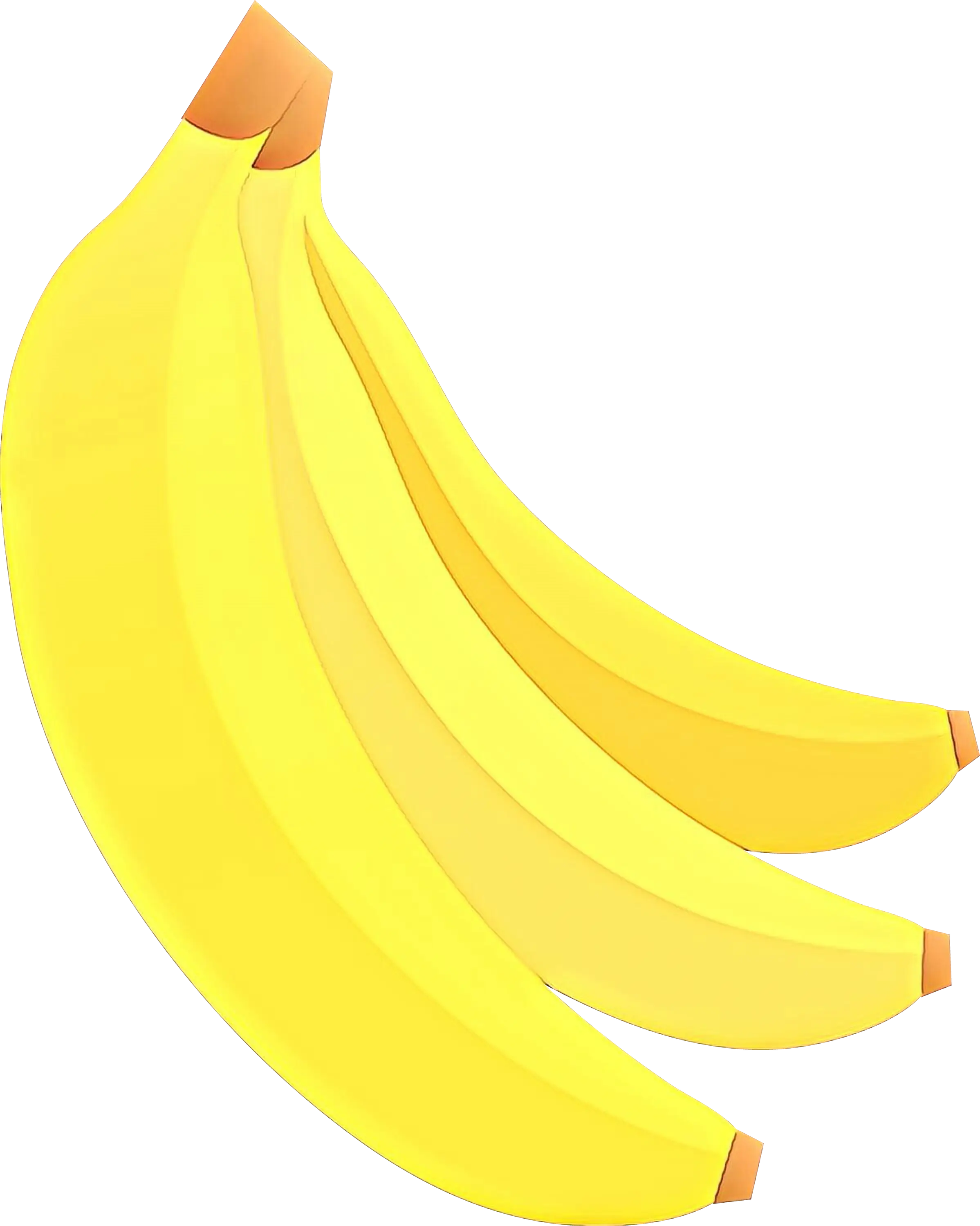 Bunch of Yellow Bananas Illustration
