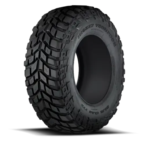 Off-Road Tire with Rugged Treads