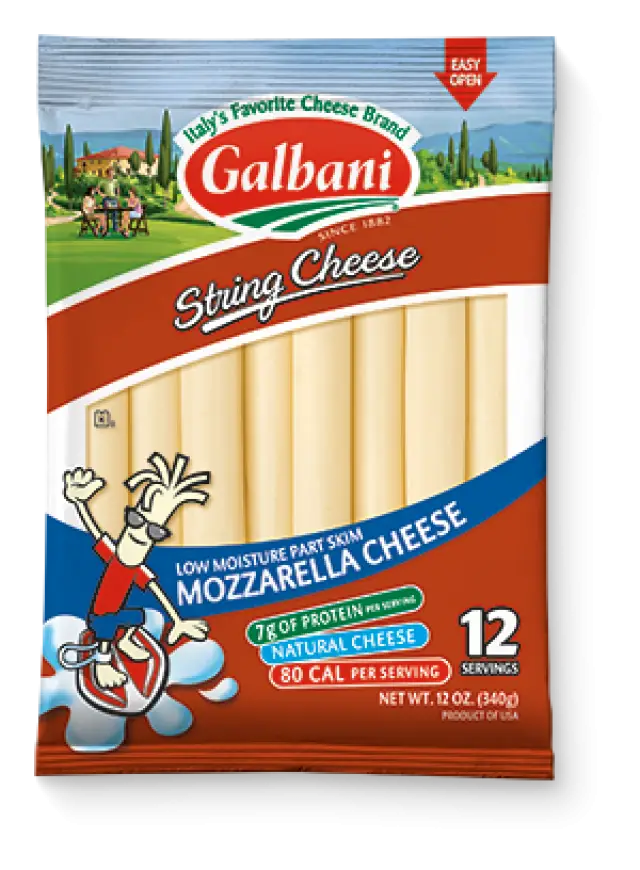 Packaged String Cheese