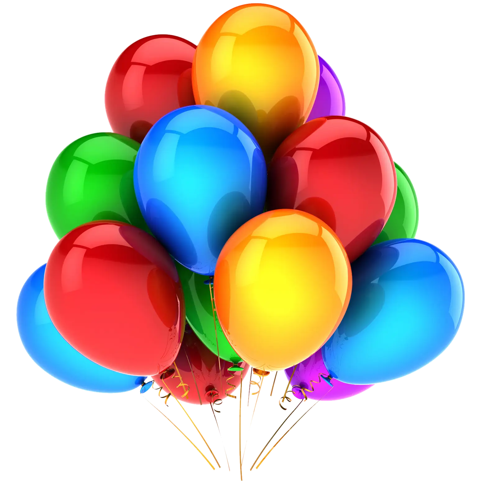 Colorful Balloons in a Cluster