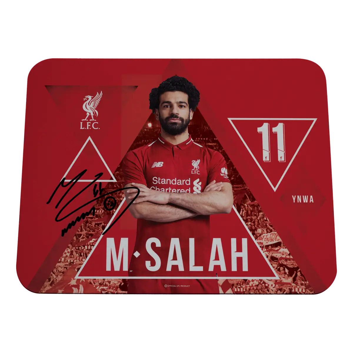 Football Player in Red Jersey
