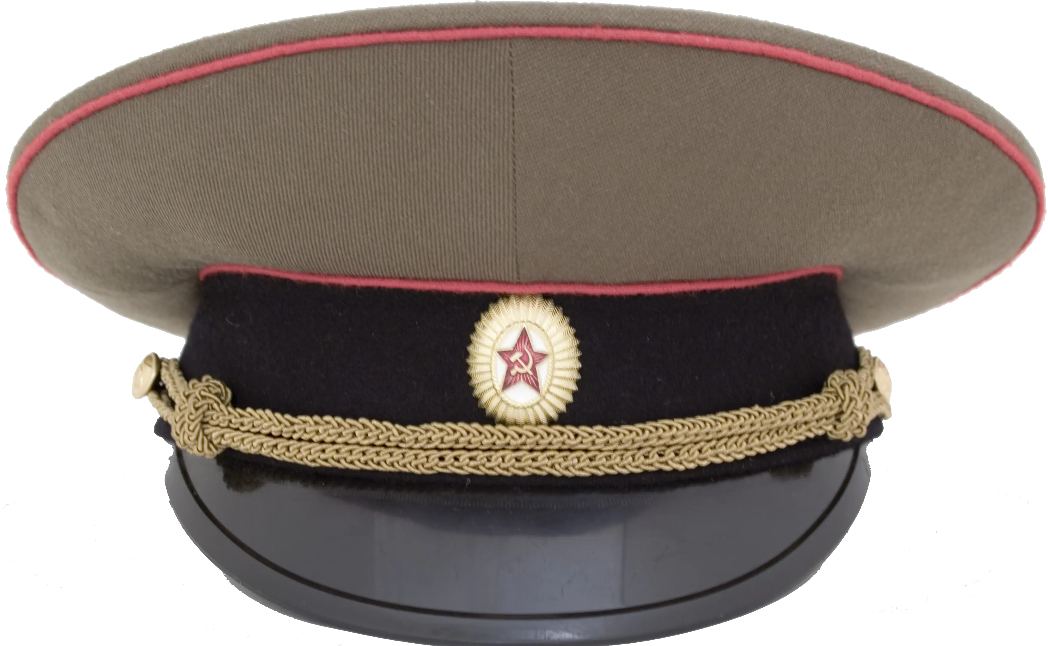 Formal Military Cap with Emblem