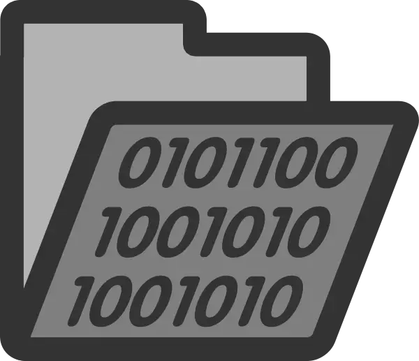 Binary code folder