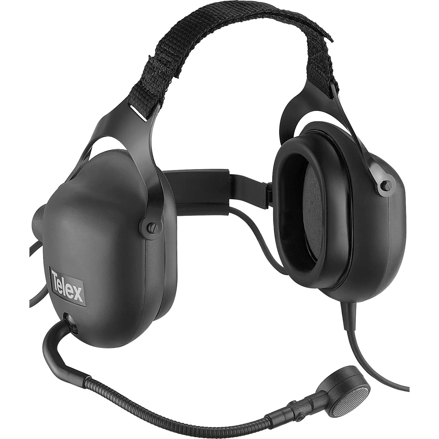Black Headset with Microphone