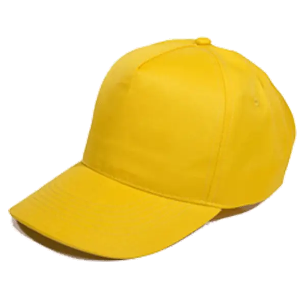 Bright Yellow Baseball Cap for Everyday Wear