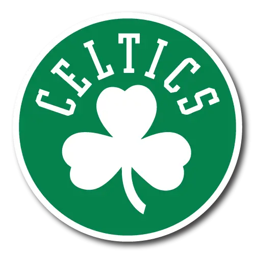 Celtics Logo with Green Clover