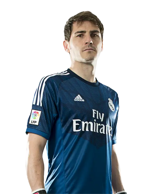Soccer Player in Blue Jersey