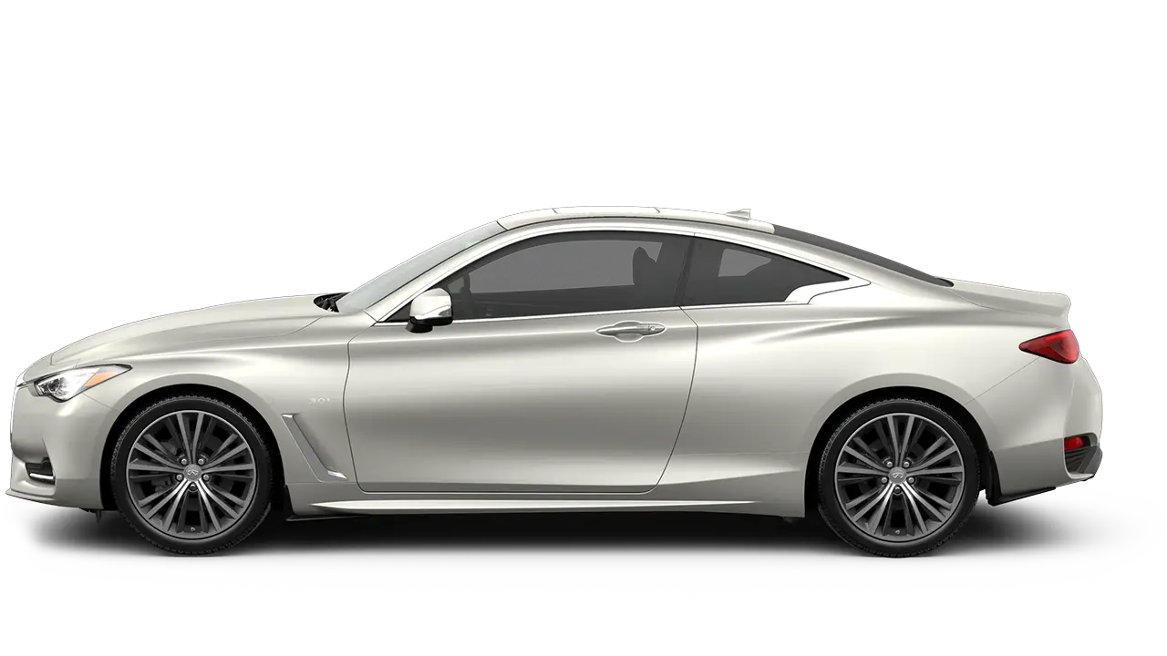 Silver Car in Side Profile