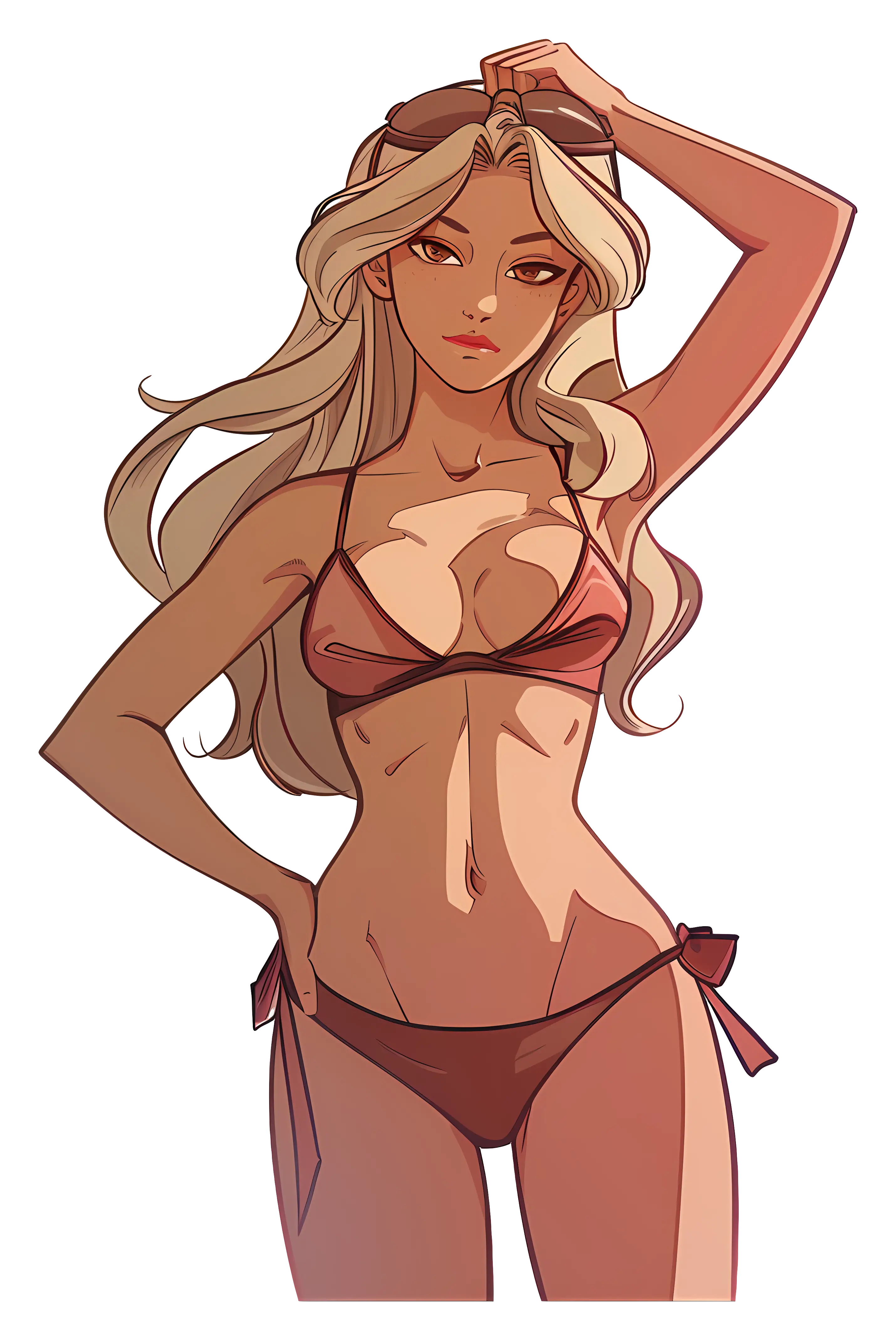 Woman in Bikini