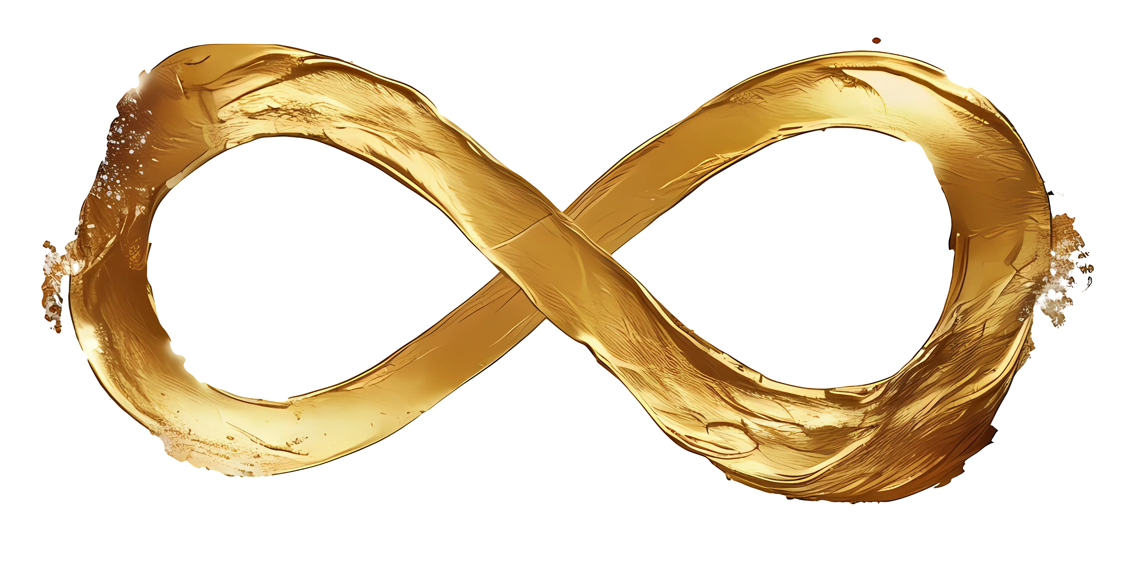 Golden Infinity Symbol