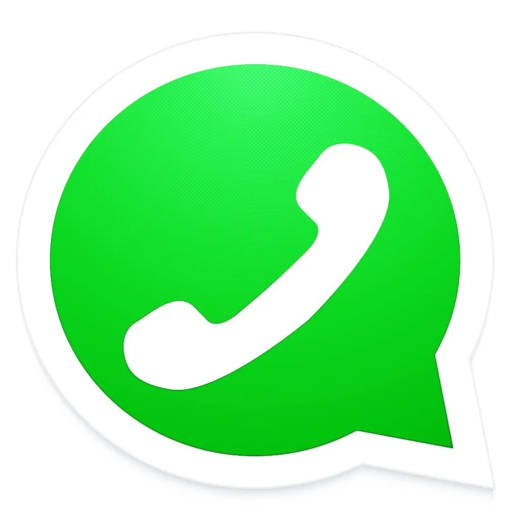 Green WhatsApp Logo Icon