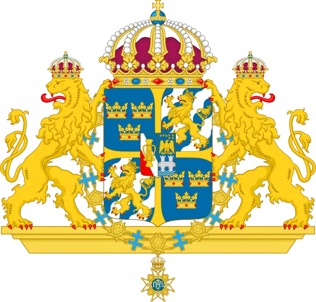 Royal Coat of Arms with Lions