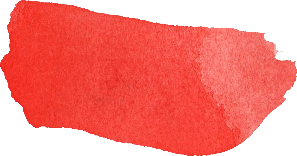 Red Watercolor Brush Stroke
