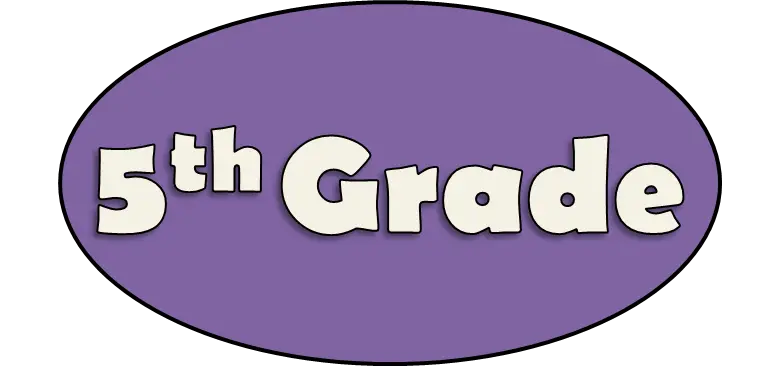 5th Grade Sign