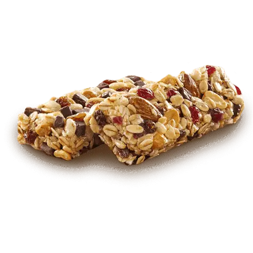 Healthy Granola Bars with Nuts and Berries