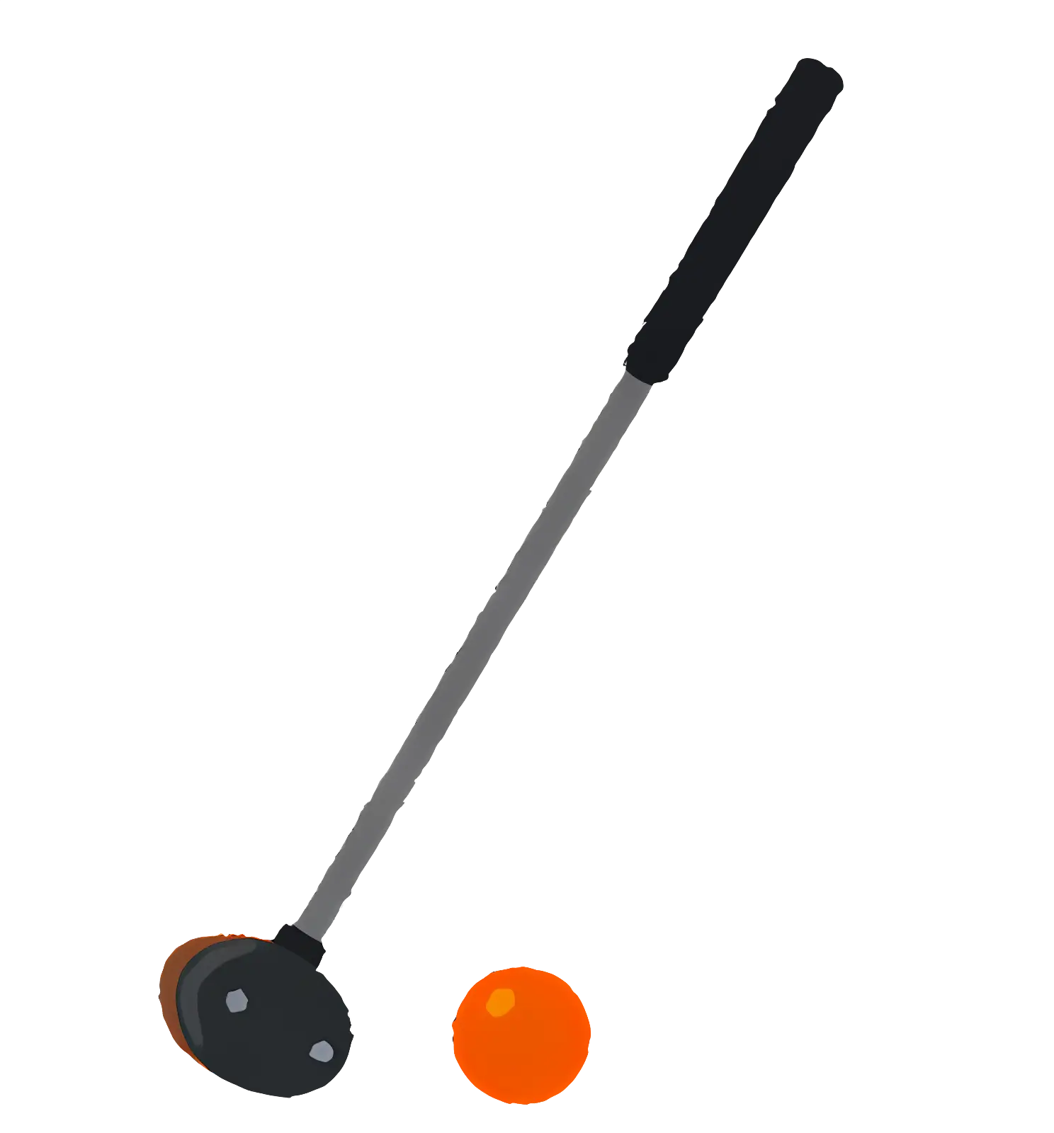 Croquet Mallet with Ball for Outdoor Game