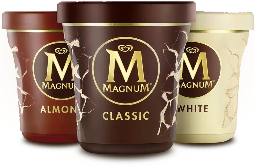 Magnum Ice Cream Tubs