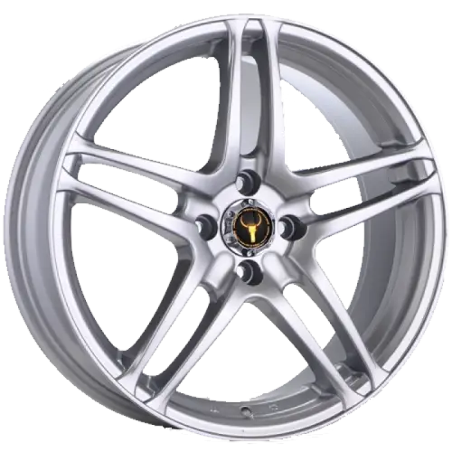 Silver Car Wheel Rim