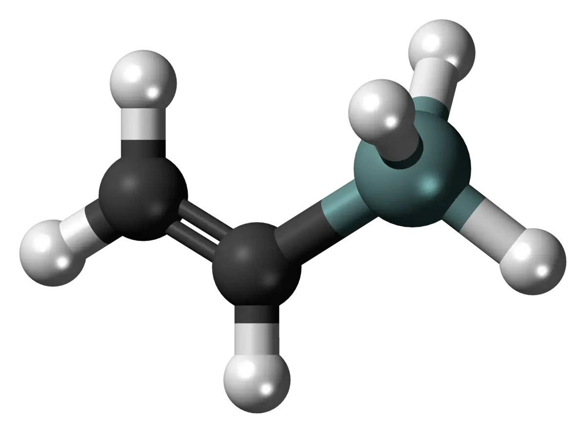 3D Molecule Structure Illustration
