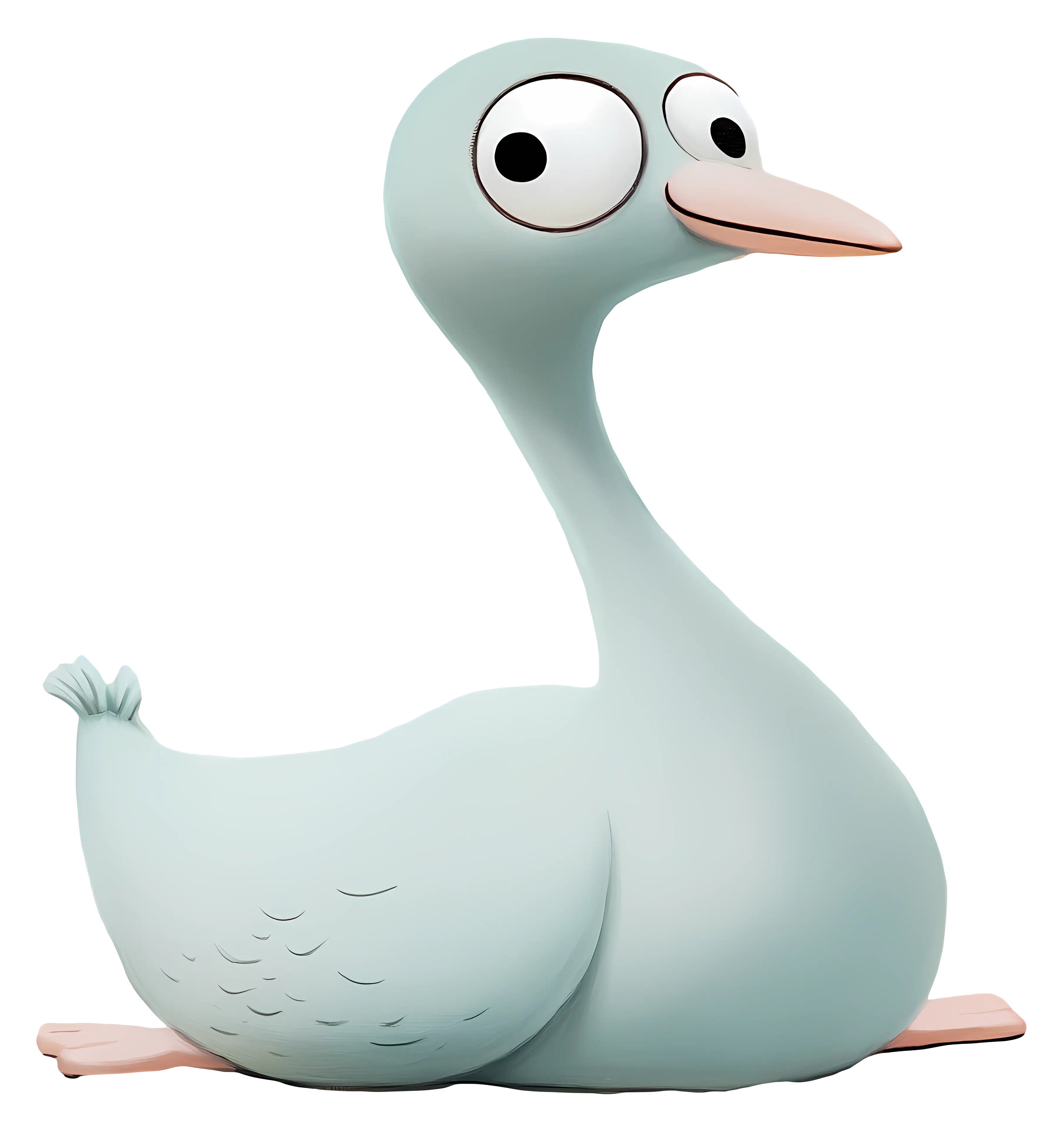 Cute Cartoon Duck
